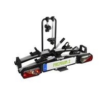 Eufab Porte-Vélos PROBC2 pour 2 Vélos Vélo Électrique + Rampe + Sac