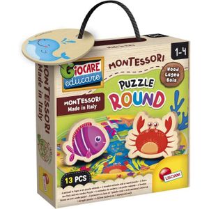 PUZZLE Montessori Legno Puzzle.[Q1578]