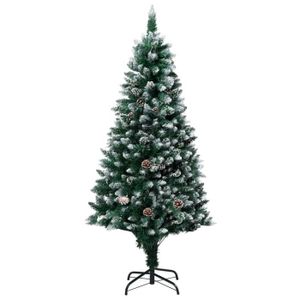 Sapin De Noel Artificiel Avec Neige Tombante Sapin De Noel Avec Neige Qui Tombe Cdiscount