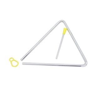 TRIANGLE LIU-7632378522797-Triangle Batteur Triangle en acier d'instrument de percussion musicale d'illumination de musique d'enfants avec l'
