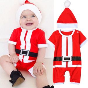 Enfants bébé garçons fille Noël Parti foyer Santa Claus Costume Vêtements 