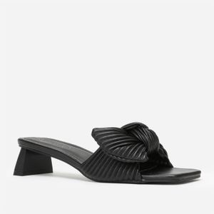 Mule blanche a clearance talon