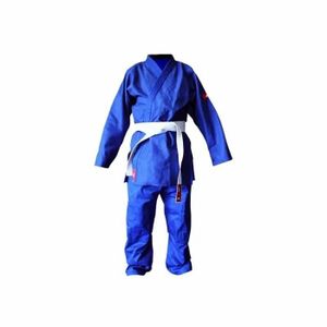KIMONO Kimono Judo avec ceinture blanc coton Yosihiro - azul - 110 cm