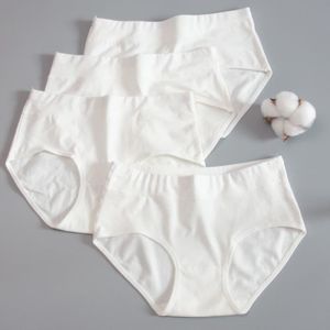 Culottes Femme Taille Haute En Coton - Lot De 5 - Élastique Ventre Plat - Pour Tous Les Jours Et Périodes