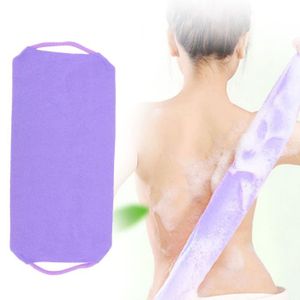 GOMMAGE CORPS SALALIS serviette à frotter Gant de toilette exfoliant, douche élastique, gommage corporel, nettoyage, hygiene blouse Rose Violet