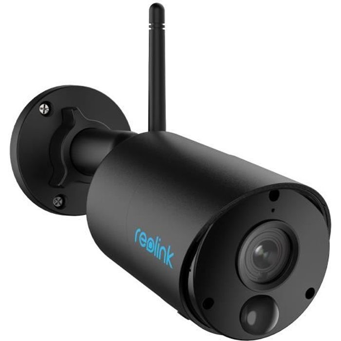 2,5K 4MP Caméra Surveillance WiFi Extérieur sans Fil sur Batterie et P