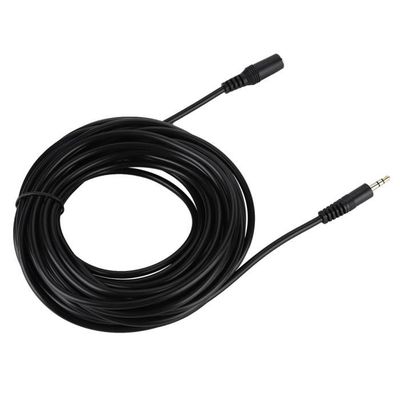 Rallonge Jack 3.5 Mm Mâle/femelle – 1,5 Mètres – Connecteurs Plaqués Or – Pour Casque, écouteurs, Enceinte