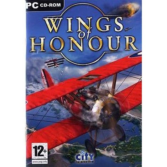 Jeu PC Wings Of War - Bon état, Boîtier Complet Avec Instructions