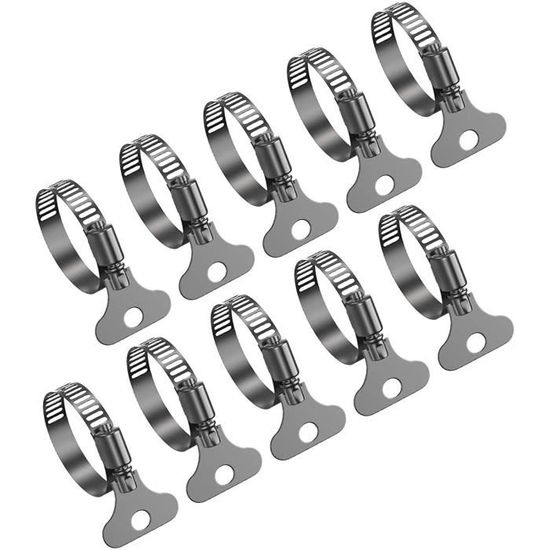 Réglable Collier Durite : 40 Pièces 7-25mm Mini Collier De