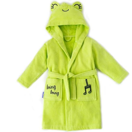 Milk Moo Chacha Peignoir En Velours Peignoir Pour Enfants Serviette De Bain A Capuche Pour Bebe Convient Aux Enfants De 2 A 4 Cdiscount Maison