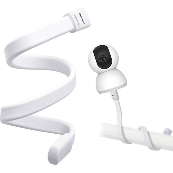 LTS FAFA Universal Support Babyphone Camera, Support de Caméra Moniteur Bebe  Flexible, Sans Perçage, Support Compatible