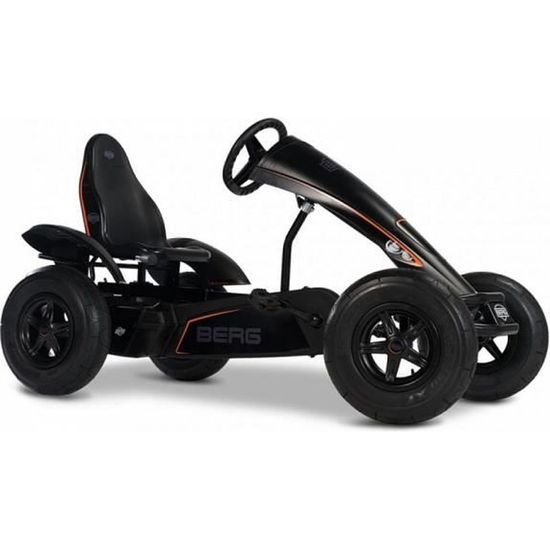Kart électrique BERG Black Edition - Pour Enfant - Pneus à chambre à air - Orange