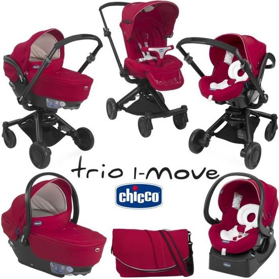 Poussette chicco trio i move rose online