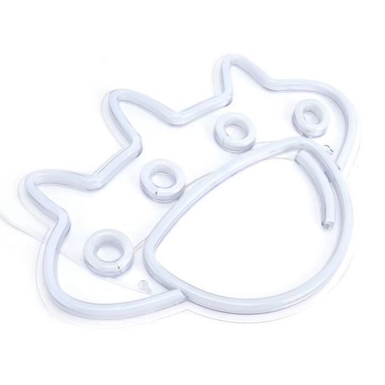 FDIT 5 Paires De Doigts Lumineux PVC 3V 40mAh Alimenté Par Batterie 4.5cm LED Fake Finger Lights