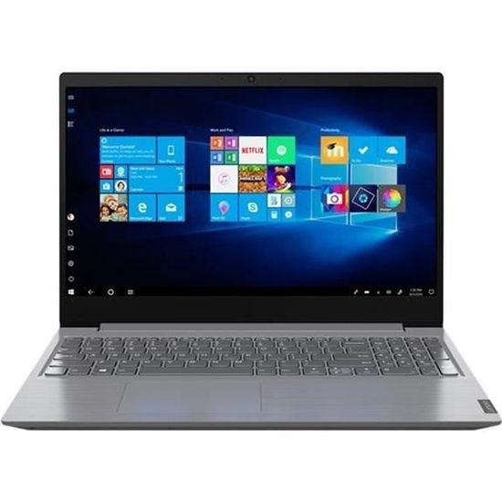LENOVO NoteBook V15 IGL - PC Portable 15,6" TN -  Intel Celeron N4020 - 4Go RAM - 256Go SSD - Windows 10 F