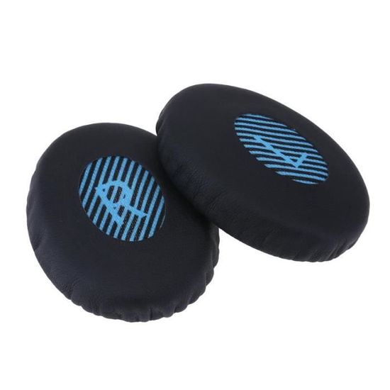 Coussinets De Rechange Pour Bose Soundlink On-Ear 2 / OE2i – En Cuir Proteiné Et Mousse Mémoire De Forme (Bleu) - 9