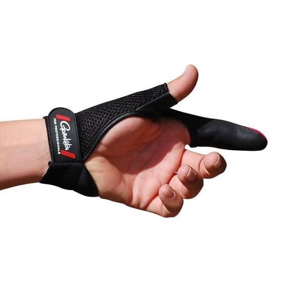 Gant De Pêche Gamakatsu - Protection Contre Les Lignes Pour Droitier, Cuir Et Néoprène
