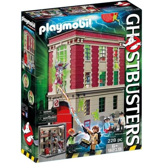 PLAYMOBIL Ghostbusters - Quartier Général Edition Limitée - 9219
