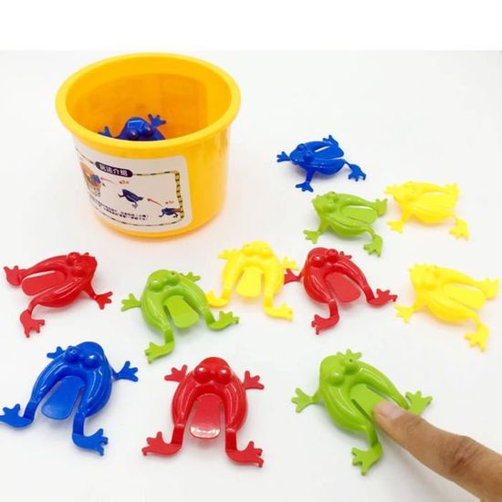30 Grenouilles Sauteuses JSMTKJ · Jouet D'Ambiance Pour Anniversaire, Fête · Animation Enfants · Cadeau Rigolo