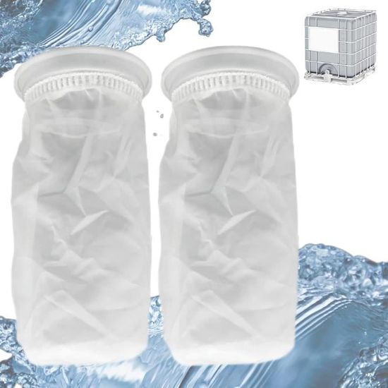 Lot De 2 Sacs Filtrants En Maille Fine 250 Microns - Grand Format Réutilisable 55,9 X 66 Cm Pour Brassage Maison