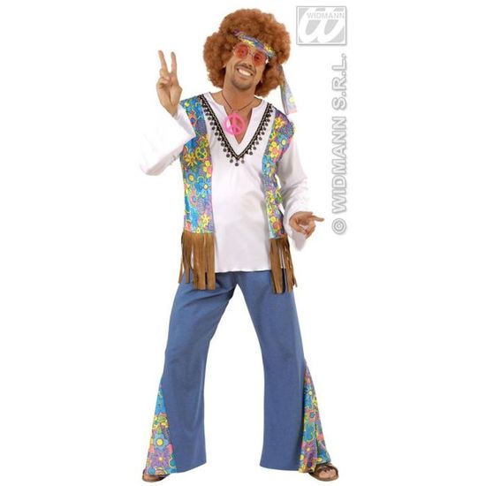 Deguisement Hippie Homme Woodstock Cdiscount Jeux Jouets