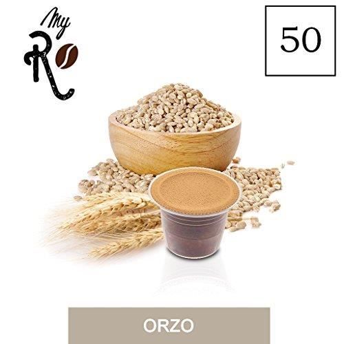 50 Capsules de Soluble Orge compatibles avec machines Nespresso - Nespresso 50 x Dosettes - MyRistretto