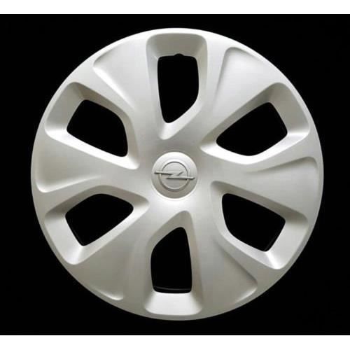 JEU DE 4 ENJOLIVEURS DE ROUES14 -POUCES POUR OPEL KARL 2017>