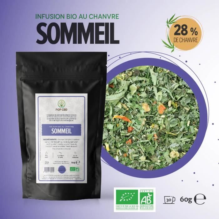 Infusion Création Bio au Chanvre CBD \