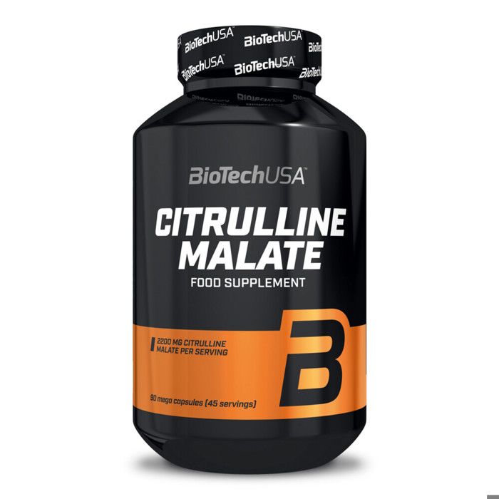 Biotech USA - Citrulline Malate Citrulline Malate BioTech est un complément alimentaire commercialisé sous forme de poudre ou