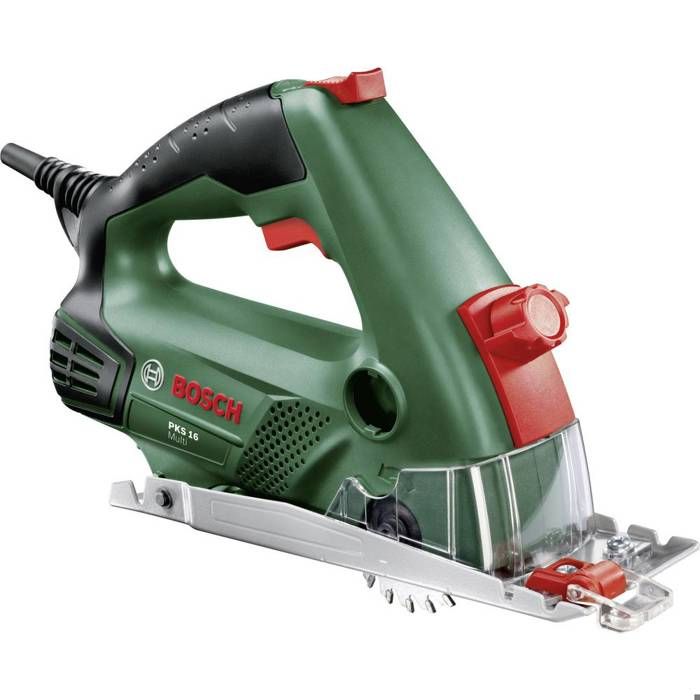 BOSCH Scie circulaire PKS 16 Multi 400W + 3 lames