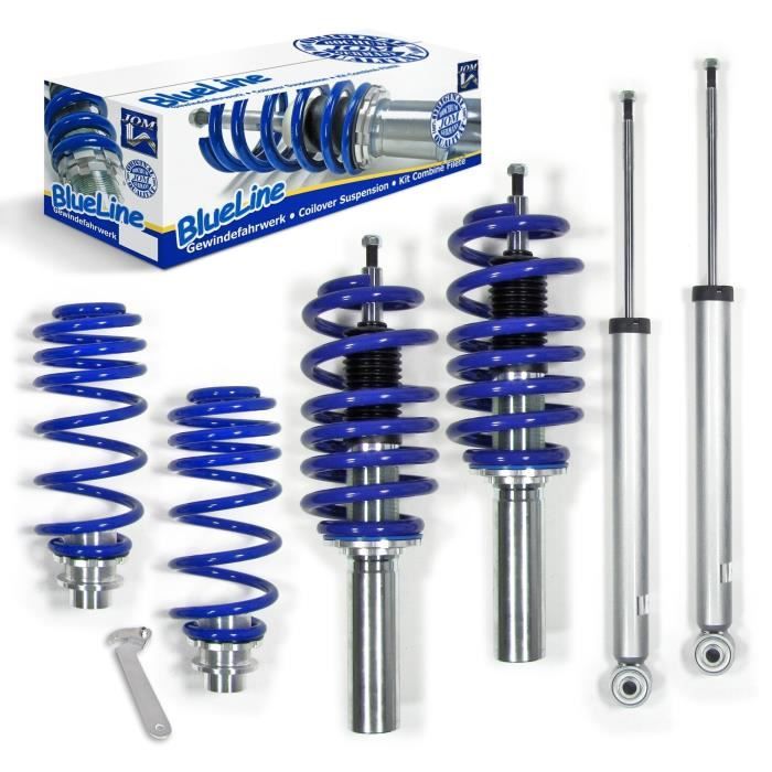 KIT SUSPENSION COMBINE FILETÉ AUDI A4 B8 BREAK DE 2007 A 2011,pour motorisation : 1.8TFSI/Quattro/2.0TDI/Quattro/2.0TFSI/2.7TDI