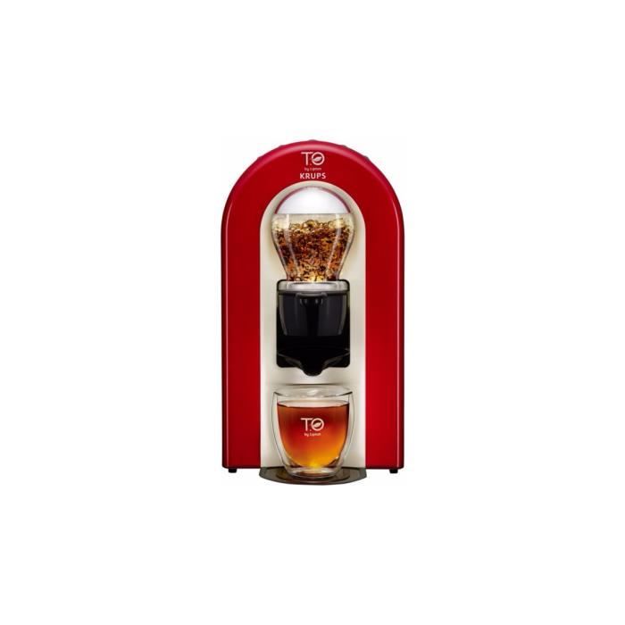 machine à thé KRUPS T.O By Lipton Rouge