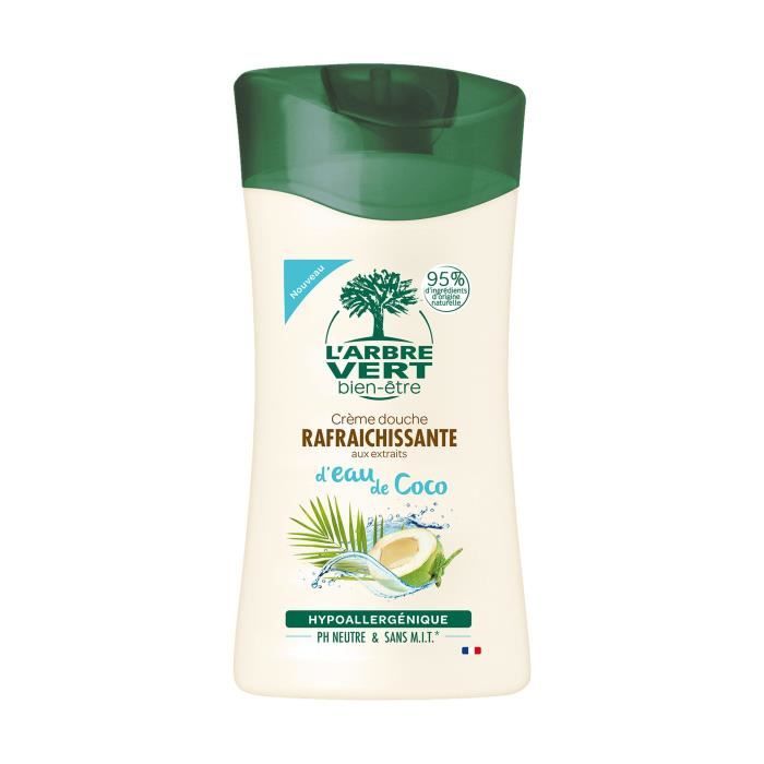 L'ARBRE VERT Crème Douche Eau de coco - 250 ml