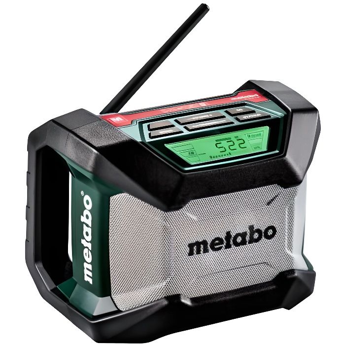 Radio chargeur 12-18 V METABO R 12-18 BT * Radio de chantier P & M