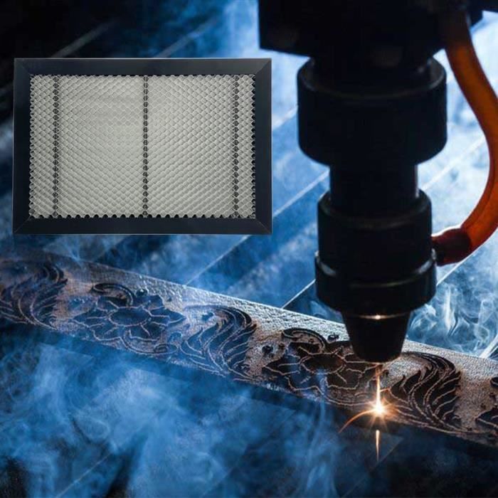 Graveur Laser Table de travail en nid d'abeille ,pour graveur Laser à diode protégeant la table - 300x200x22mm