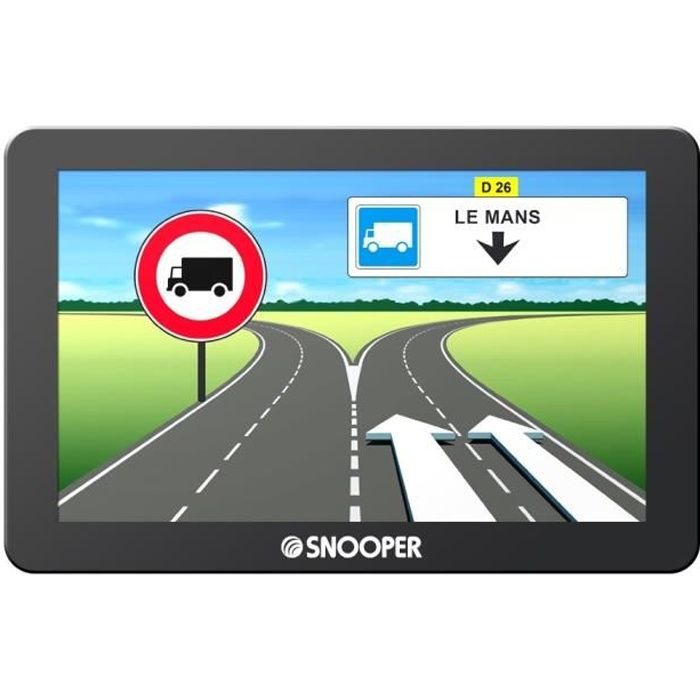 SNOOPER GPS Poids Lourds Truckmate 6600 Ecran 7- Mise à Jour à Vie