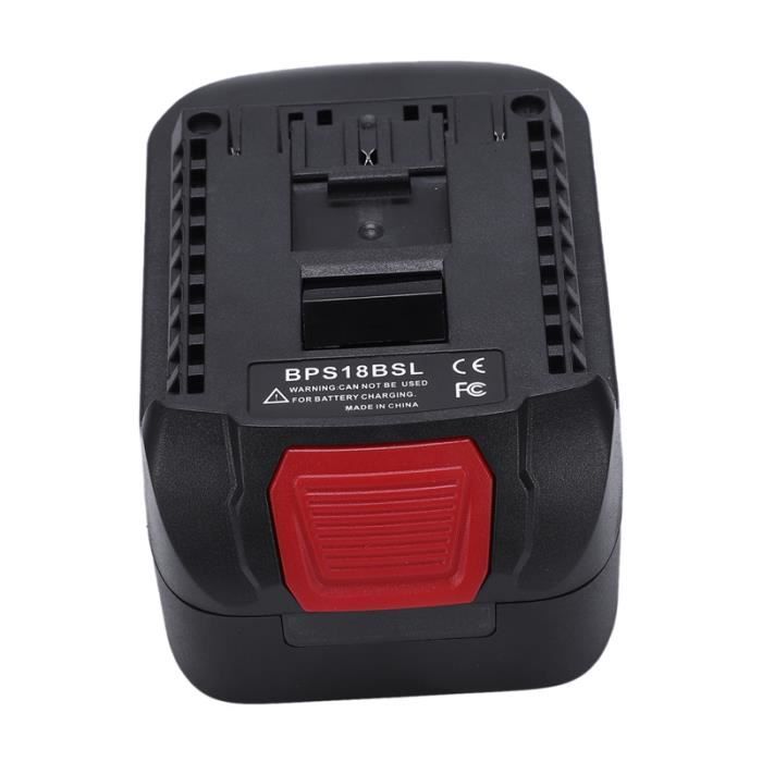 BPS18BSL Adaptateur Convertisseur de Batterie Li-Ion pour Noir Decker - Stanley - Porter Câble 18V Utilisé à pour Outil Bosch 18V