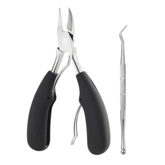 2 pcs En Acier Inoxydable Ongles Manucure Clipper Ciseaux Pince Outil De Suppression De Peau Morte Outil De Manucure