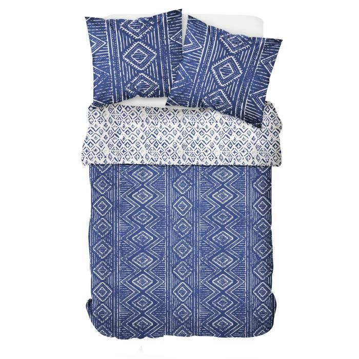 TODAY Parure de couette 100% Coton Cyclades Paros - 240 x 260 cm