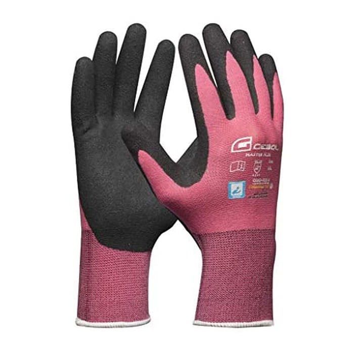 Gebol Driver | Gants De Travail En Cuir Haute Résistance | Gants En Cuir Pour Homme Et Femme | Taille M (taille 8) | Blanc | 1 Paire