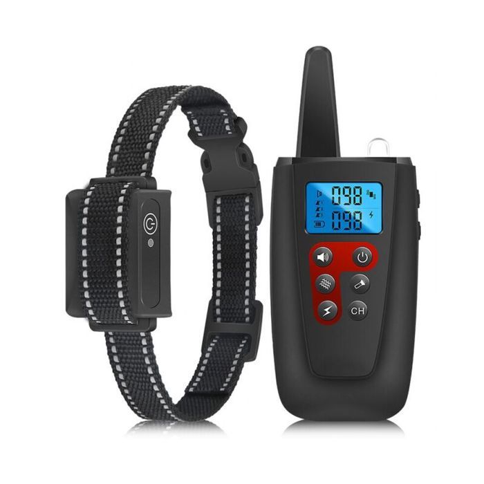 Comparer les prix de Collier de Dressage 2 En 1 pour Chien 1000 m Anti-Aboiement avec Tlcommande IP67 tanche YYV