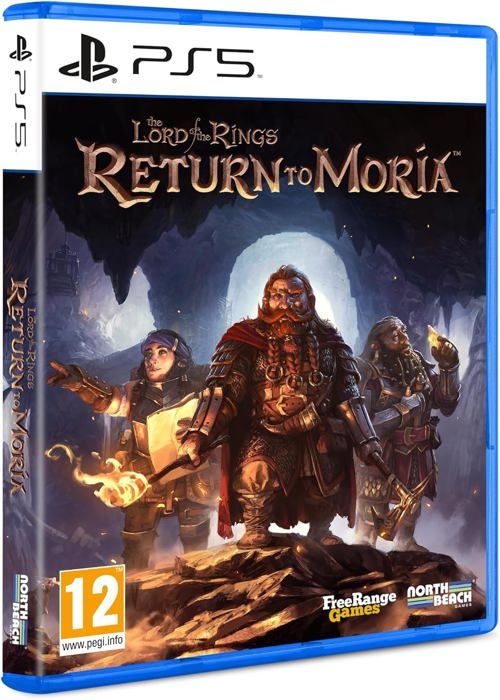 Jeu Vidéo The Lord of the Rings Return to Moria PS5 Aventure Blu Ray Jouable en Français