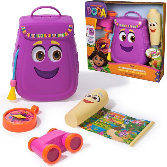 Figurine Dora 'exploratrice Sac à dos et accessoires - vue 3