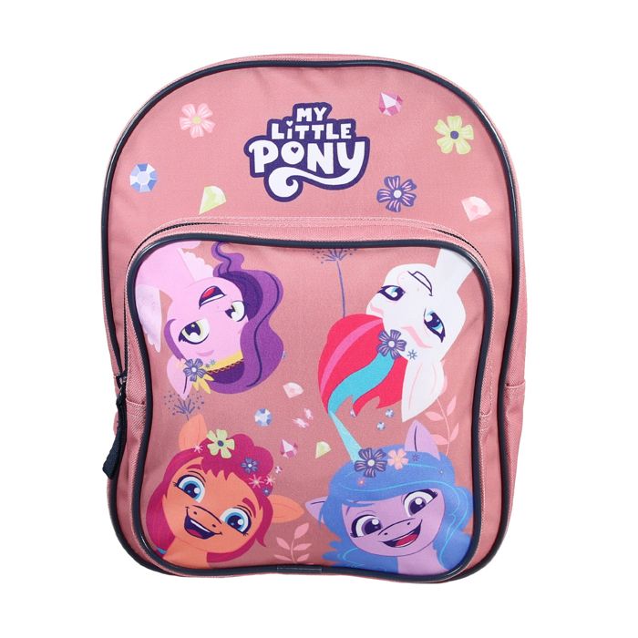 Bagtrotter - My Little Pony - Sac à Dos Scolaire 31 cm - Rose - 1 compartiment zippé - 1 Poche Zippée - Bretelles... Bagtrotter - My Little Pony - Sac à Dos Scolaire 31 cm - Rose - 1 compartiment zippé - 1 Poche Zippée - Bretelles...