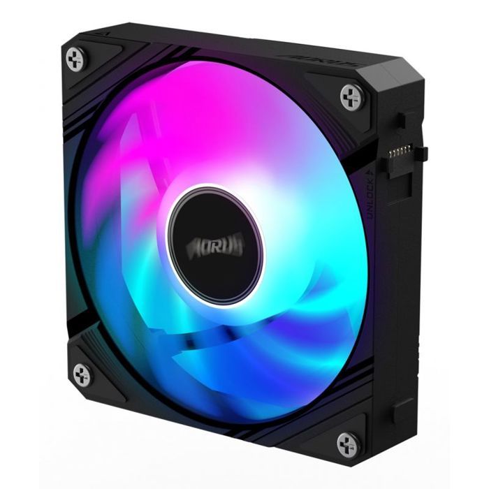 Refroidissement ventilation watercooling Gigabyte Ventilateur à chaîne Wentylator AORUS EZ 120 GP ECFAN1201 - vue 2