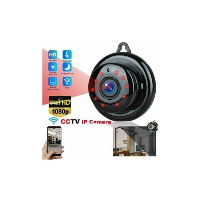 Caméra sans fil réseau longue distance pour smartphone WiFi vision nocturne HD moniteur intérieur/extérieur