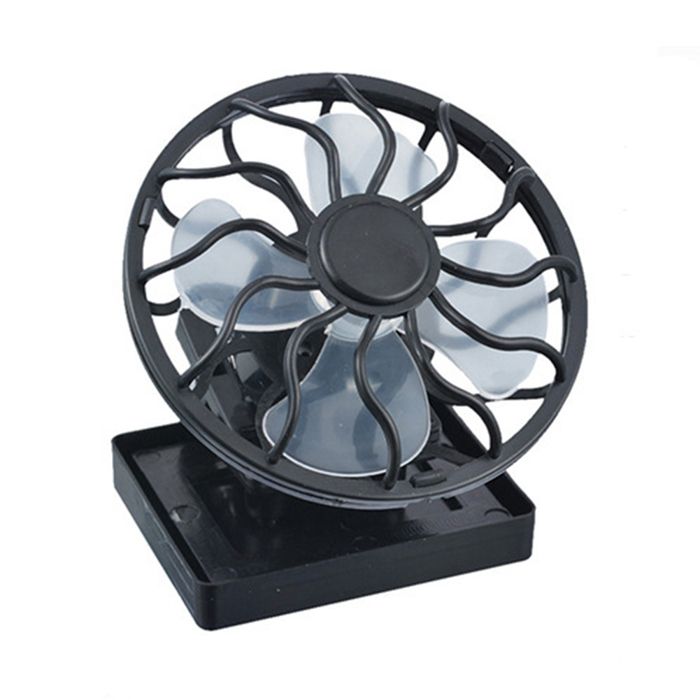 Ventilateur Solaire Portable ABS - Cellules Refroidissement + Panneau Alimentation Camping/Randonnée Ventilateur Solaire Portable ABS - Cellules Refroidissement + Panneau Alimentation Camping/Randonnée
