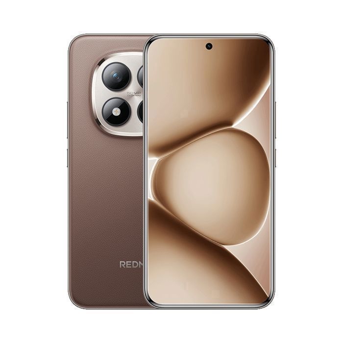 Smartphone Xiaomi Redmi Note 15 Pro+ 5G 12+256 Go BrunBatterie Massive de 7000 mAhNouvel Appareil Photo 50 MPGarantie 2 Ans
