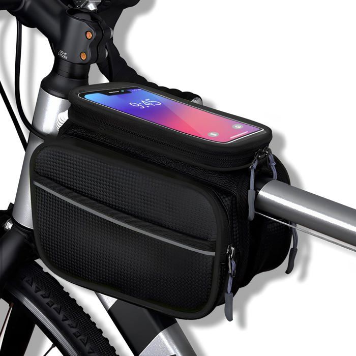 Sac étanche vélo pour téléphone portable tactile et housse de pluie route VTT