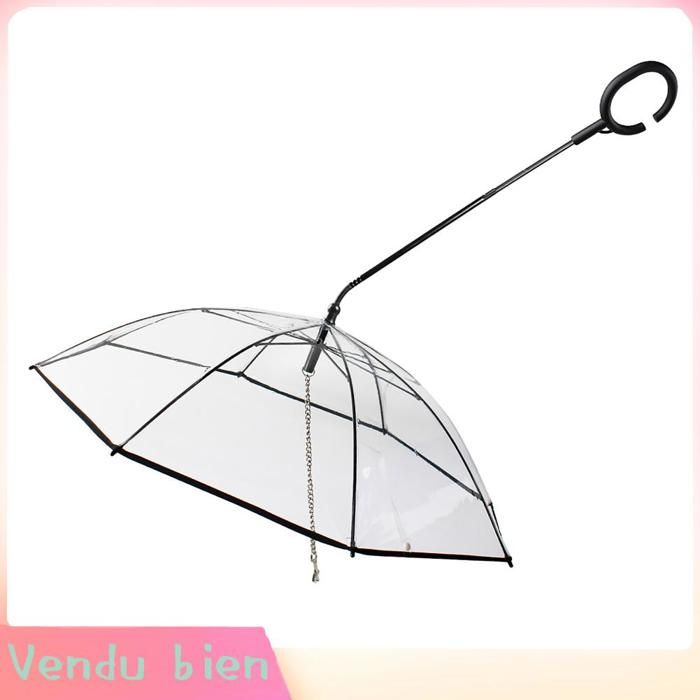 Garosa Parapluie pour animaux de compagnie Parapluie Transparent pour Animaux de Compagnie pour les Jours de animalerie decoration